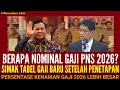 NOMINAL GAJI PNS GOLONGAN I SAMPAI GOLONGAN IV SETELAH TERBIT TABEL GAJI BARU 2026