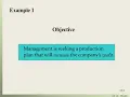 Linear Programming Part 2 Example Graphical Method