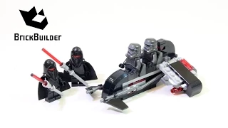 Lego Star Wars 75079 Shadow Troopers - Lego Speed Build