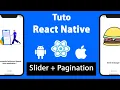 Tuto React Native Slider de presentation avec pagination