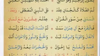 نظم النائلي في بيان المكي والمدني دندنها