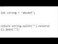 How to reverse a string in JavaScript