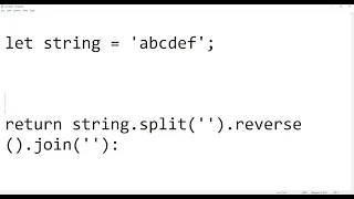 How to reverse a string in JavaScript