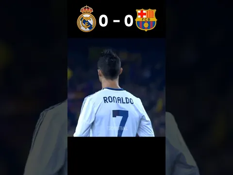 El Clasico 2012🔥 l Ronaldo x Messi 2x2 #football #ronaldo #messi