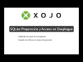Preparar y Desplegar apps con SQLite