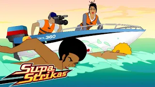 Supa Strikas Arabic سوبا ستريكاس كرتون كرة القدم للصغار لا رجال في الجزيرة اكتشاف فريد 