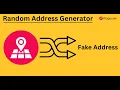 Random Address Generator Fake Address Generator - Street City State Zip code