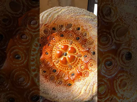 Turning Traditional Bread Into a Work of Art! 🎨🍞 #food #foodie #breadart