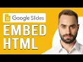 How To Embed HTML In Google Slides How To Insert Your Website In Google Slides