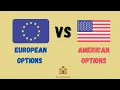 Binomial Trees - European vs American Options