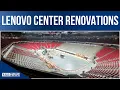 Renovations at Lenovo Center add more lower bowl seats new sound system