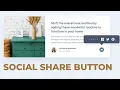 How To Create Custom Social Share Buttons For Website - Frontend Mentor project