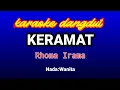 Download Lagu KERAMAT Karaoke(nada wanita)-Rhoma Irama