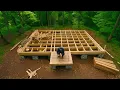 Download Lagu He Spent Months Building a Hidden Wooden House in the Forest