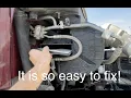 Kenworth T680 cab or sleeper air blowing weak Easy fix