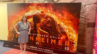 Quick Oppenheimer Movie Review at AMC 84 street Upper West Side Non IMAX GiovannaSun