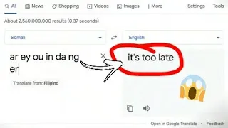 NEVER Type THIS Into Google Translate 3 Shorts 