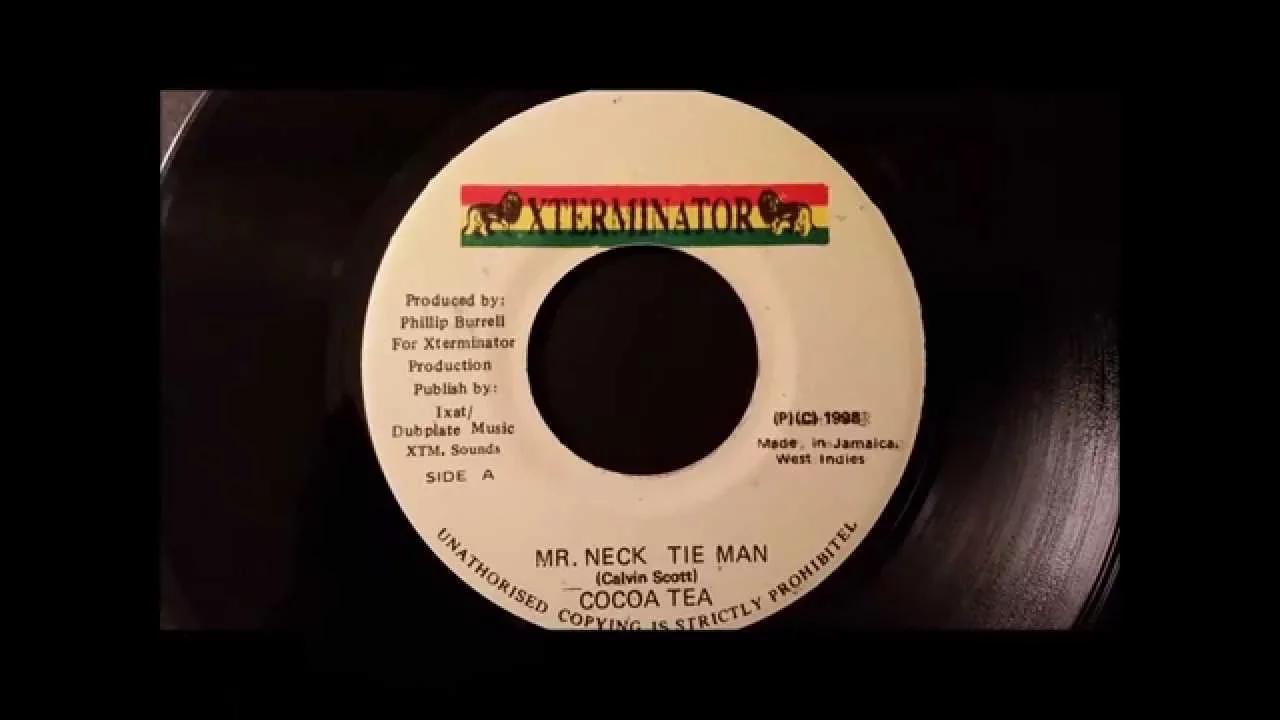 Cocoa Tea - Mr Neck Tie Man - Xterminator 7" w/ Version