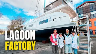 Lagoon 42 Upgrades & Lagoon Factory Visit