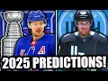 FINAL 2025 NHL STANDINGS STANLEY CUP PREDICTIONS