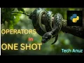 Python Operators Complete Python Tutorial for Beginners