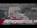 Deadly fuel tanker fire shuts down Gold Star Bridge in Groton