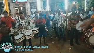 panju mittai song covered by drums iniya nila music band bass boosted drums cover local beats
