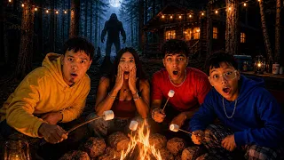 Rentamos una CABAÑA en medio del BOSQUE! Vimos a PIE GRANDE ??
