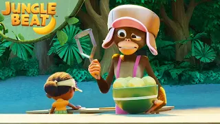 munki pretends to be human jungle beat munki u0026 trunk kids cartoon 2025