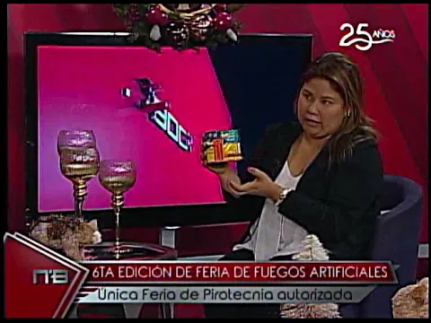 6ta edición de Feria de Fuegos Artificiales única feria de pirotecnia autorizada