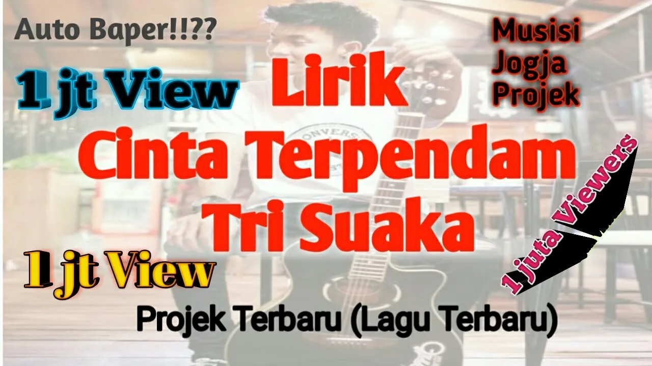 Lirik cinta terpendam - Tri Suaka(Cover Musisi Jogja Projek) Lagu Terbaru