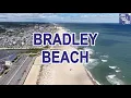 Bradley Beach NJ 4K Drone Footage Cozy Jersey Shore Town