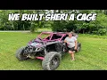 Sheri Gets a Cage 2019 Can Am X3 Custom Cage Build 1 - 120 Wall DOM