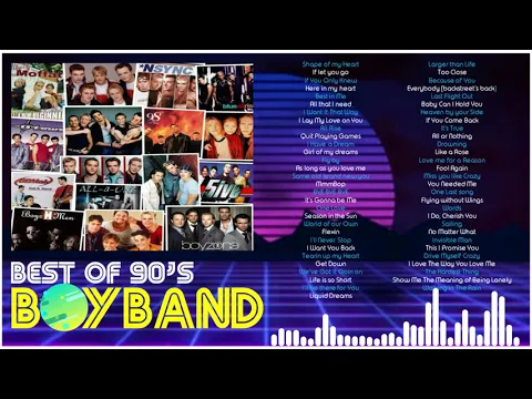 Download MP3 THE Best of 90's BOYBAND (Remix/ReMastered 2020)