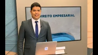 👨 Saber Direito - Nova Lei de Recuperação Judicial e Falência - Aula 1