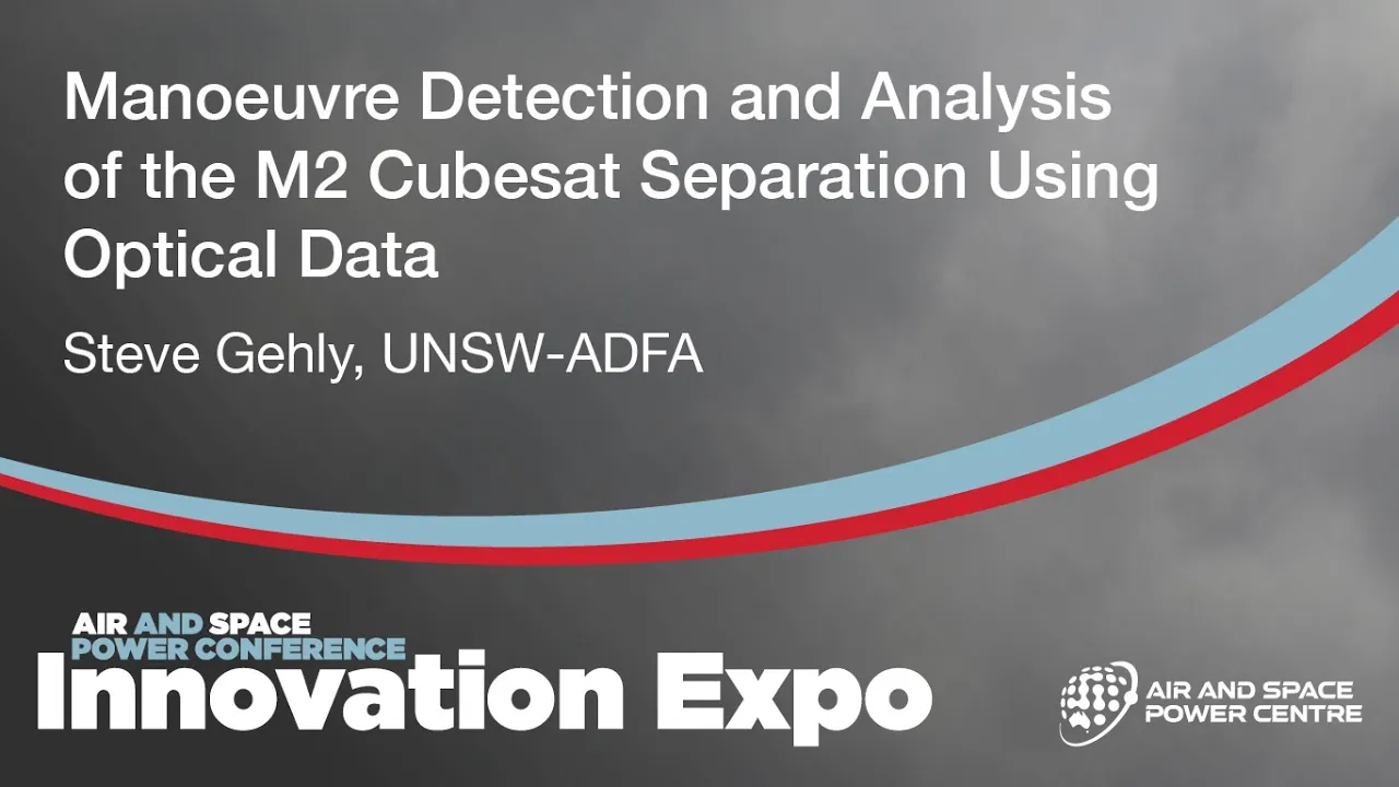 Maneuver Detection and Analysis of the M2 Cubesat Separation - Steve Gehly