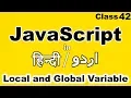 javascript tutorial for beginners in hindi urdu Local and Global Variable in Javascript in Hindi Urd