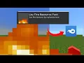 Low FIRE TEXTURE PACK Minecraft Bedrock Link Directo Mediafire