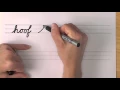 How To Write in Cursive Lesson 16 A complete Course FREE Worksheets