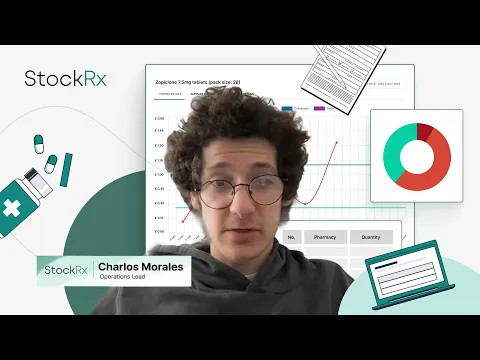 Video testimonial from Carlos Morales, Operations Lead at StockRX