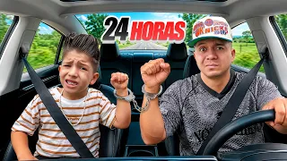 24 HORAS ESPOSADO CON DANI 😱