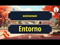 Top 100 Advanced Spanish Words You Must Know With Examples Free PDF