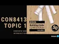 TOPIC 1 OVERVIEW OF 2024 ONTARIO BUILDING CODE CON8413