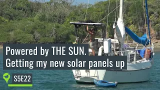 Making things happen with limited resources: Mounting new solar panels on retrieved beach wood