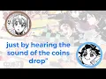 Kimetsu Radio Hanae Natsuki Shimono Hiro Zenitsu guesses the amount of money ENG SUB