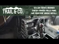 Trail Co 5th Gen 4Runner Center Console Molle Panel Bridge Install
