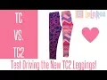 LuLaRoe TC2 Leggings Comparison to TC PLUS SIZE fit