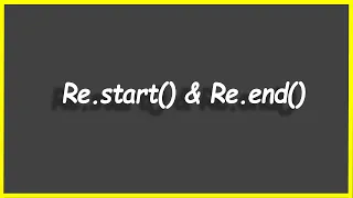 Python Programs Re start Re end