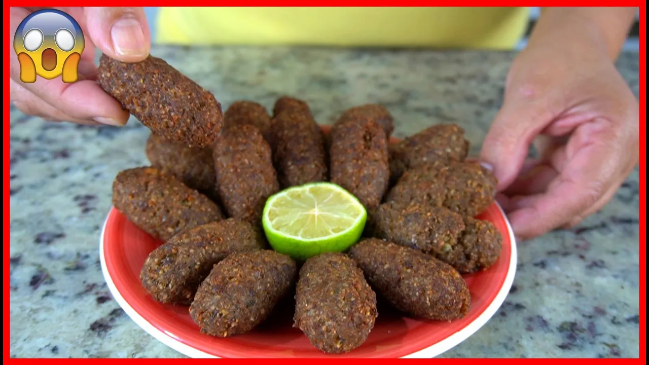 QUIBE (KIBE) FRITO - SIMPLES, FÁCIL E RÁPIDO DE FAZER- RENDE DEMAIS ( Salgado). 