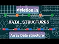 Delete an data in array data structure in c programming tamil Quick Through